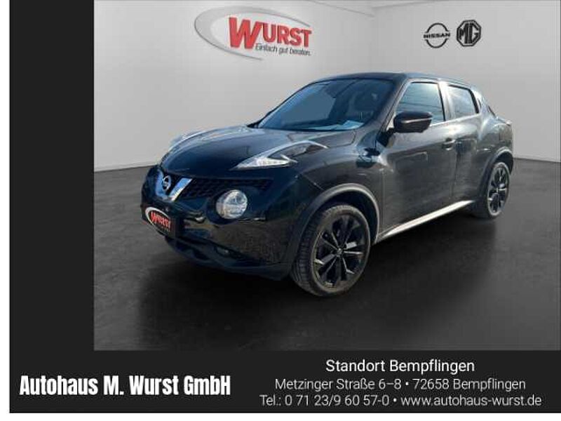 Nissan Juke N-Connecta 1.2 6MT 115PS 360 Grad Kamera Panorama-Glasschiebedach Navigation Blu