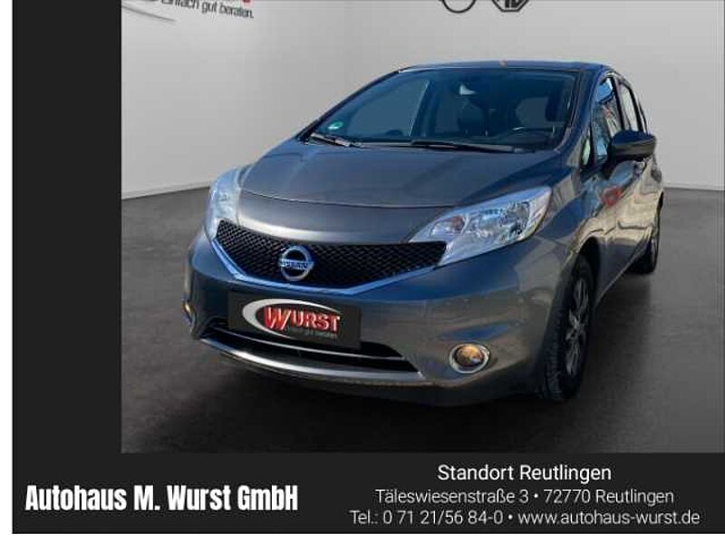 Nissan Note Acenta PLUS 1.2 SHZ Tempomat Rückfahrkamera 8 Fachbereift Standheizung