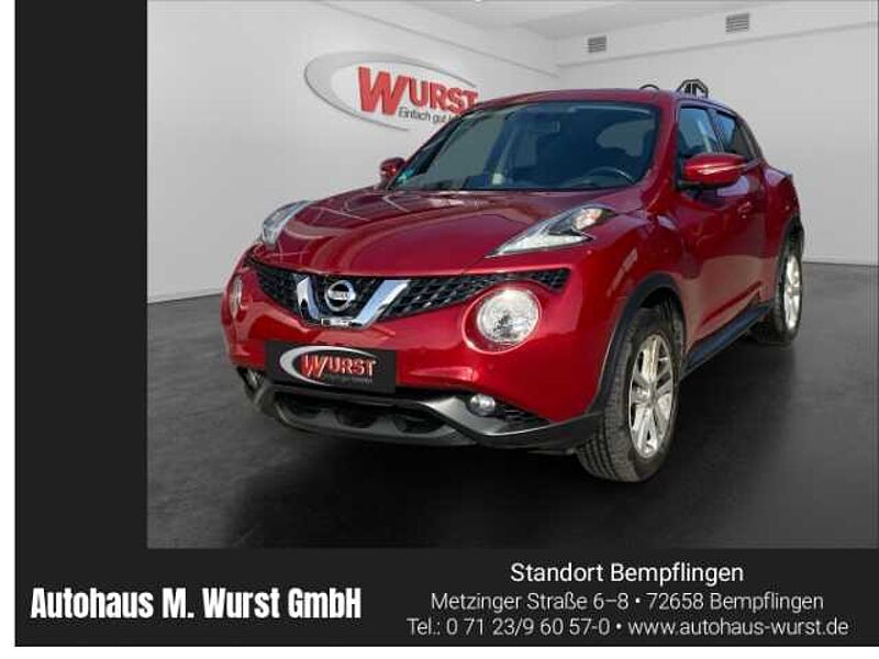 Nissan Juke Acenta 1.2 DIG-T Navi Rückfahrkamera Temp Scheckheftgepflegt